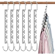 Cintre Pantalons 9 Niveaux Lot De 2 Cintres à 9 Niveaux Pour Pantalons - Économiseurs D'Espace Rétractables Antidérapants