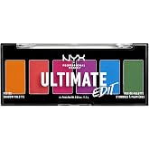 NYX PROFESSIONAL MAKEUP Ultimate Edit Mini Shadow Palette, Eyeshadow Palette - Brights