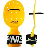 FINIS Bolster Swim Paddles - Stroke Technique Trainer for Competitive &amp; Fitness Swimming - Builds Strength - All Swim Strokes