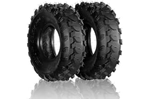 MOTOOS ATV/UTV/Lawn-Mowers Tires 19x7-8, 6PR, Tubeless, 19x7x8 All Terrain Tires(Set of 2, 1 Pair)