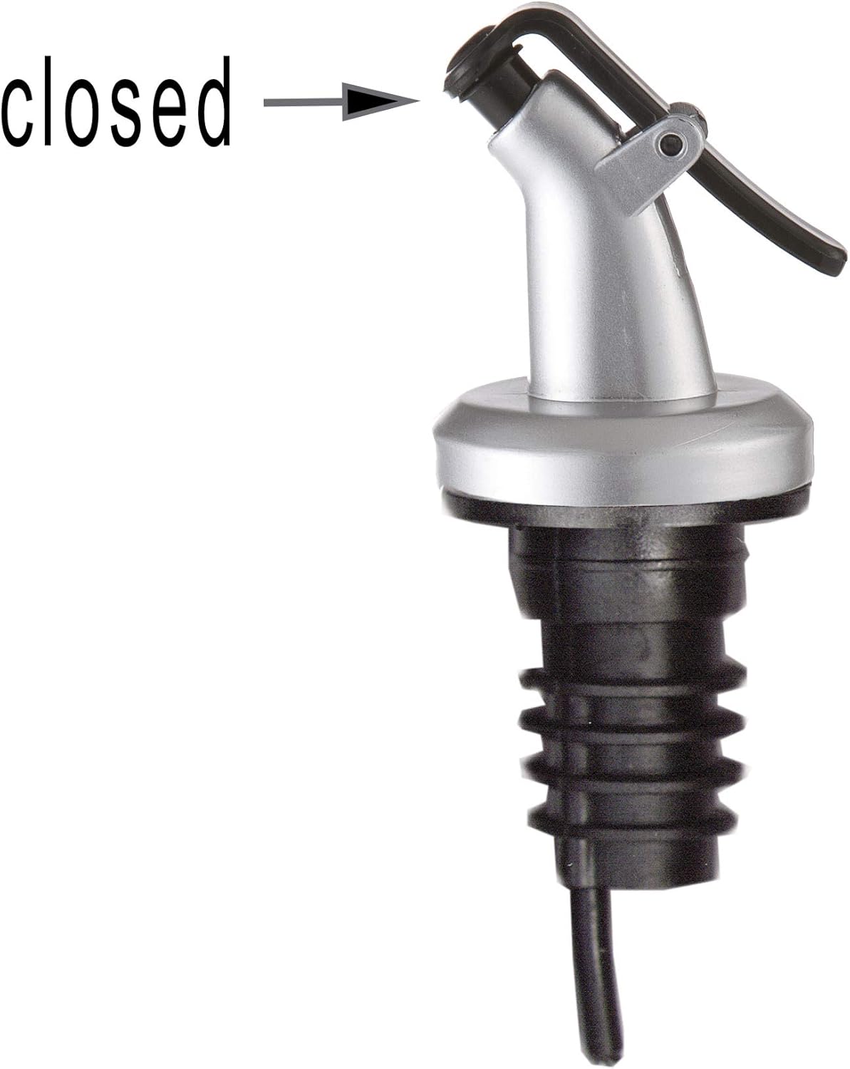 Cuisinox Oil and Vinegar Cruet Set with Caddy, Silver: Kitchen & Dining