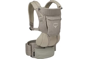 Osprey Poco Soft LT Convertible Baby Carrier for Newborn to Toddler - Lightweight, Black