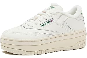 Reebok Club C Extra Platform Sneakers for Women - White Casual Tennis Women's Fashion Sneakers - Womens Shoes Size 5 to 11