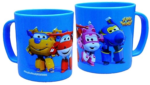 Taza Super Wings plastico microondas: Amazon.es: Hogar