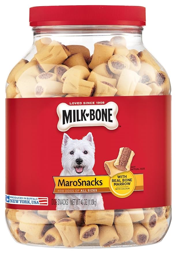 MilkBone Crunchy Original Dog Treats 40 Oz Jar Amazon.co.uk Grocery