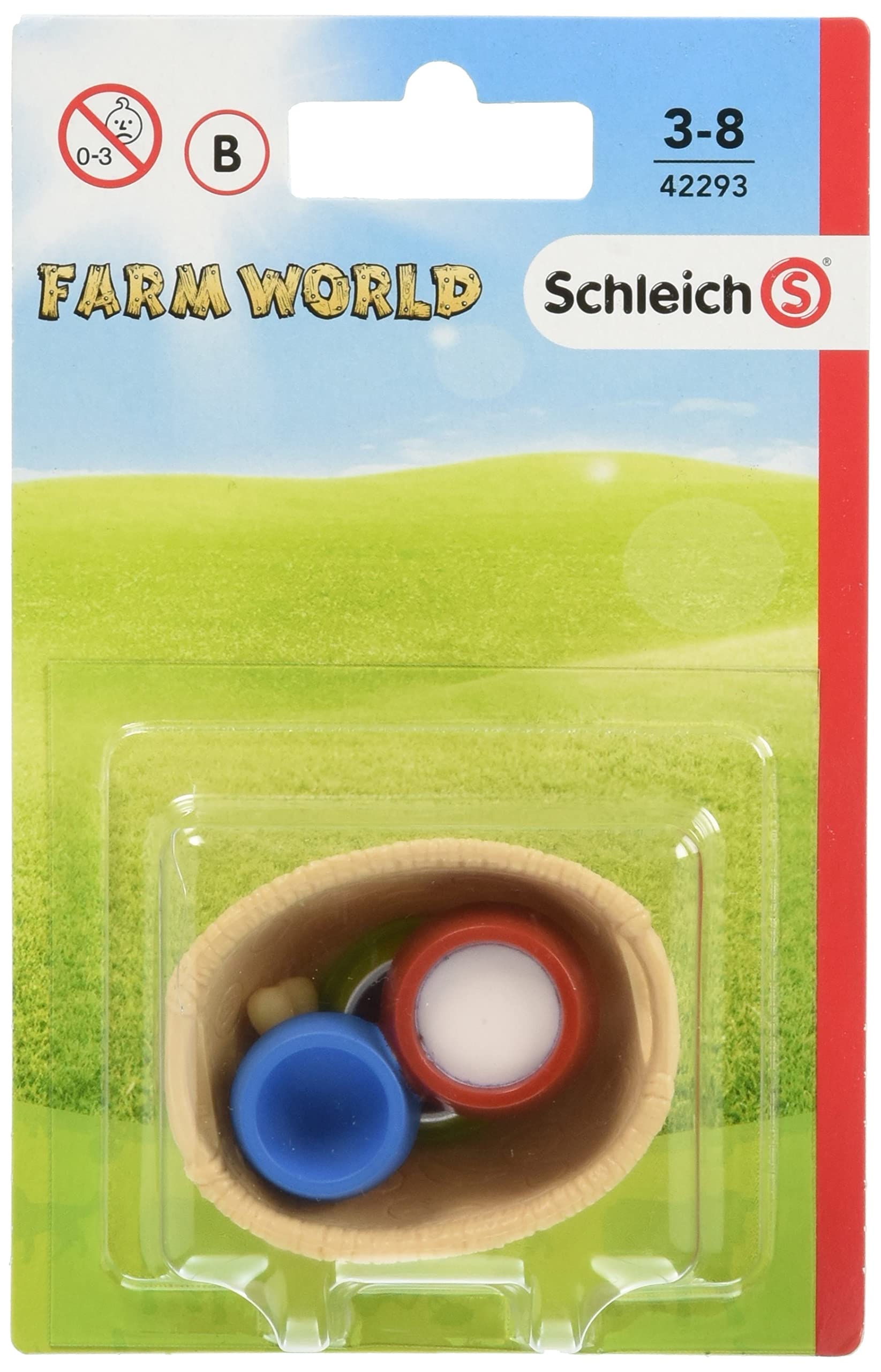 SCHLEICH 42293 Feed for Dogs and Cats, multicoloured