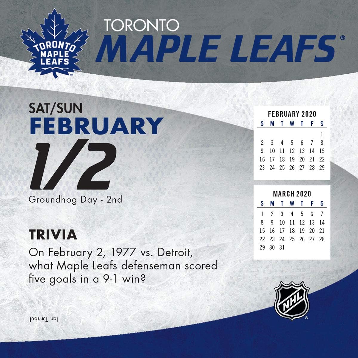 Toronto Maple Leafs Schedule Calendar advent calendar 2022