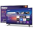Roku Smart TV 2025 – 40-Inch Select Series, 1080p Full HD TV – RokuTV with Voice Remote – Flat Screen LED Television with Wi-Fi for Streaming Live Local News, Sports, Family Entertainment