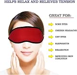 ED Microwavable Eye Mask Flaxseed Hot Cold Reusable Dry Eyes Migraine Relief view 4
