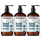 Everyone Liquid Hand Soap, 12.75 Ounce (Pack of 3), Pacific Eucalyptus, made with Essential Oils for kitchen and bathroom