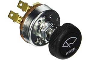 Cole Hersee 75212-04-BX 3 Position Switch (Rot W-W Bld Knob)