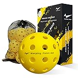 Warping Point Outdoor Pickleball Balls, 12 Pack 40