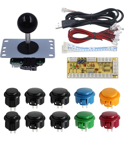 SJJX Zero Delay Arcade Kit de peças codificador USB para PC