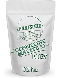 Citrulline Malate Powder 1 kg (334 Servings) - Bulk Pre Workout Sports Nutrition - L-Citrulline Complex Supplement - Natural Unflavored (1 kg (334 Servings))