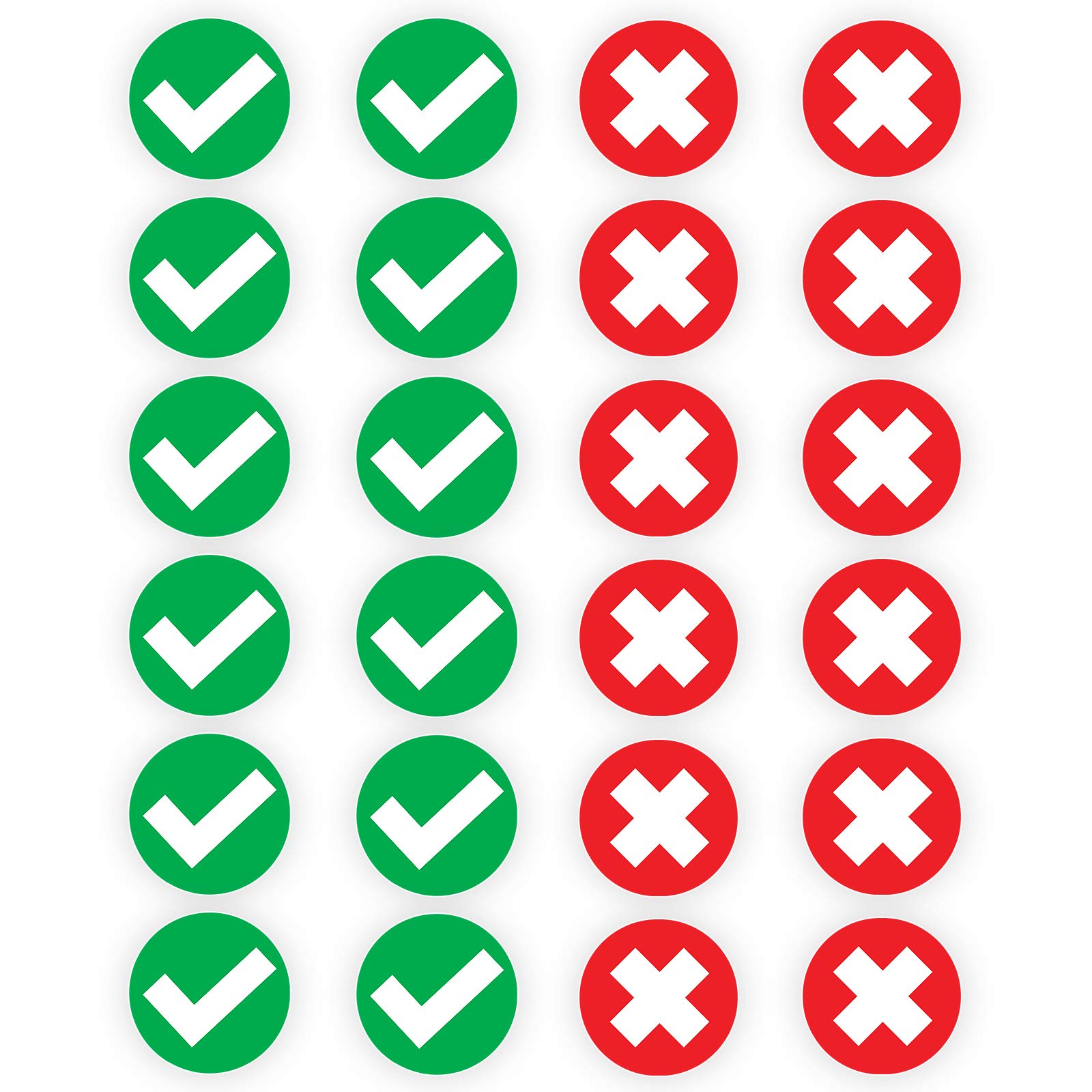 Pack of 24 Do Not Sit Here Sign Self Adhesive Waterproof Vinyl Stickers 65mm x 65mm V1168