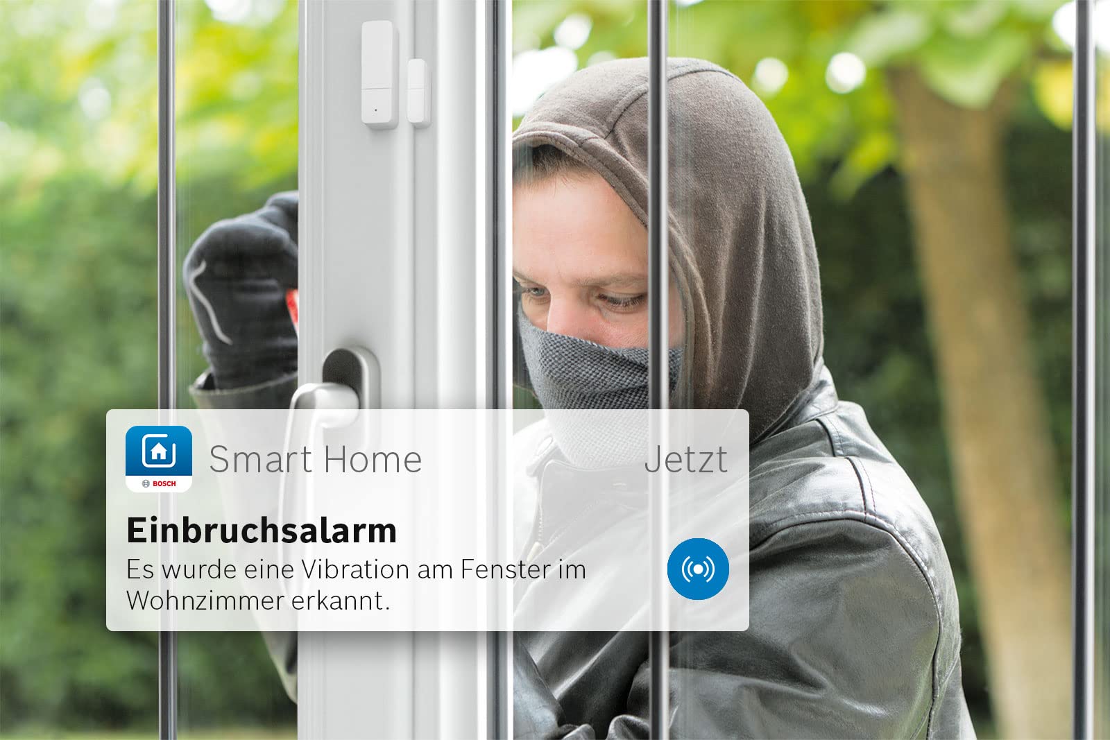 Bosch Smart Home Tür-/Fensterkontakt II Plus, Einbruchschutz mit smartem Sensor zur Erschütterungserkennung, kompatibel mit Amazon Alexa und Google Assistant, 2er-Set 4