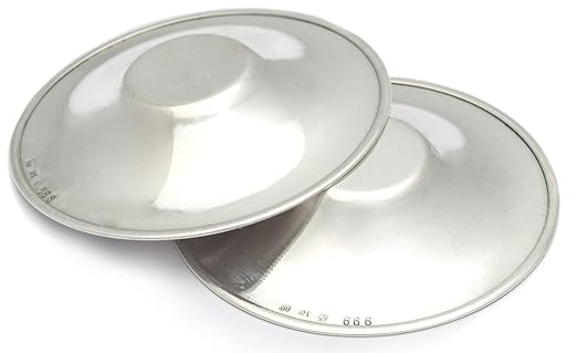 Stillhütchen aus reinem Silber 999 SCHUTZ EMPFINDLICHER BRUSTWARZEN RHAGADEN Brusthütchen