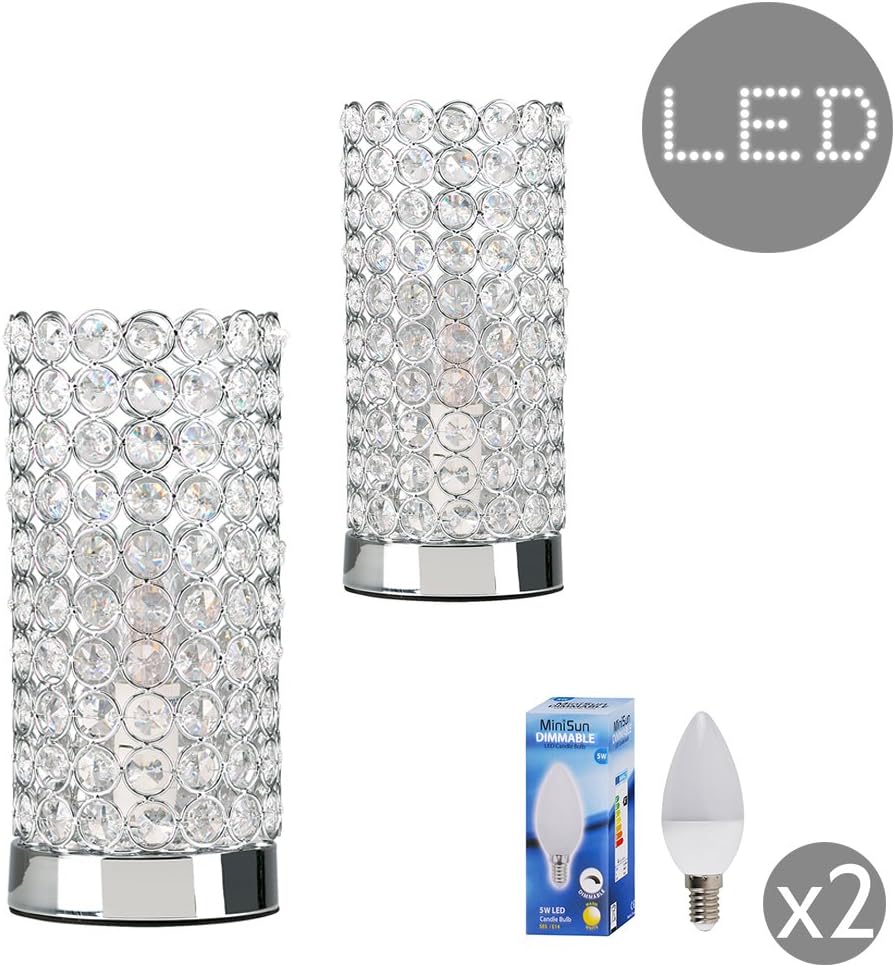 crystal touch table lamps