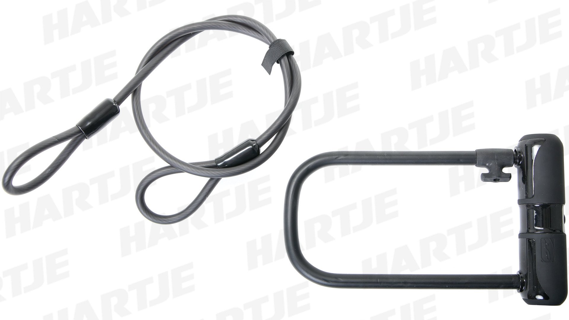 CONTEC Unisex - Adult PowerLoc Shackle Lock, Black, 115 cm