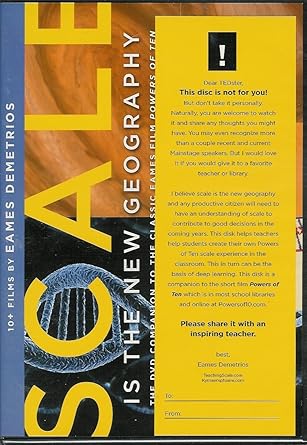 Amazon Com Scale Is The New Geography Eames Demetrios Movies Tv