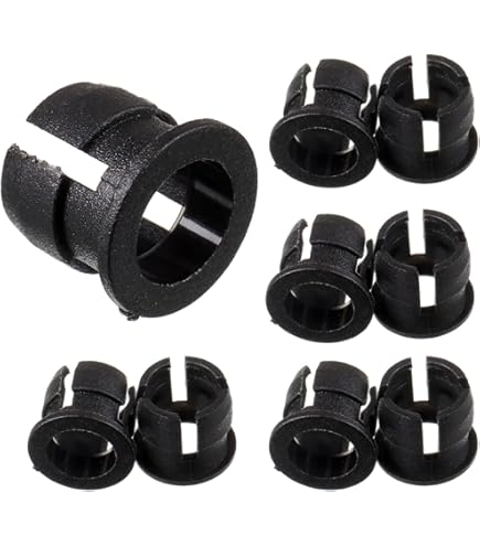 Uxcell 5mm LED Lamp Holder Light Emitting Diode Caps Cover, 20 Pack