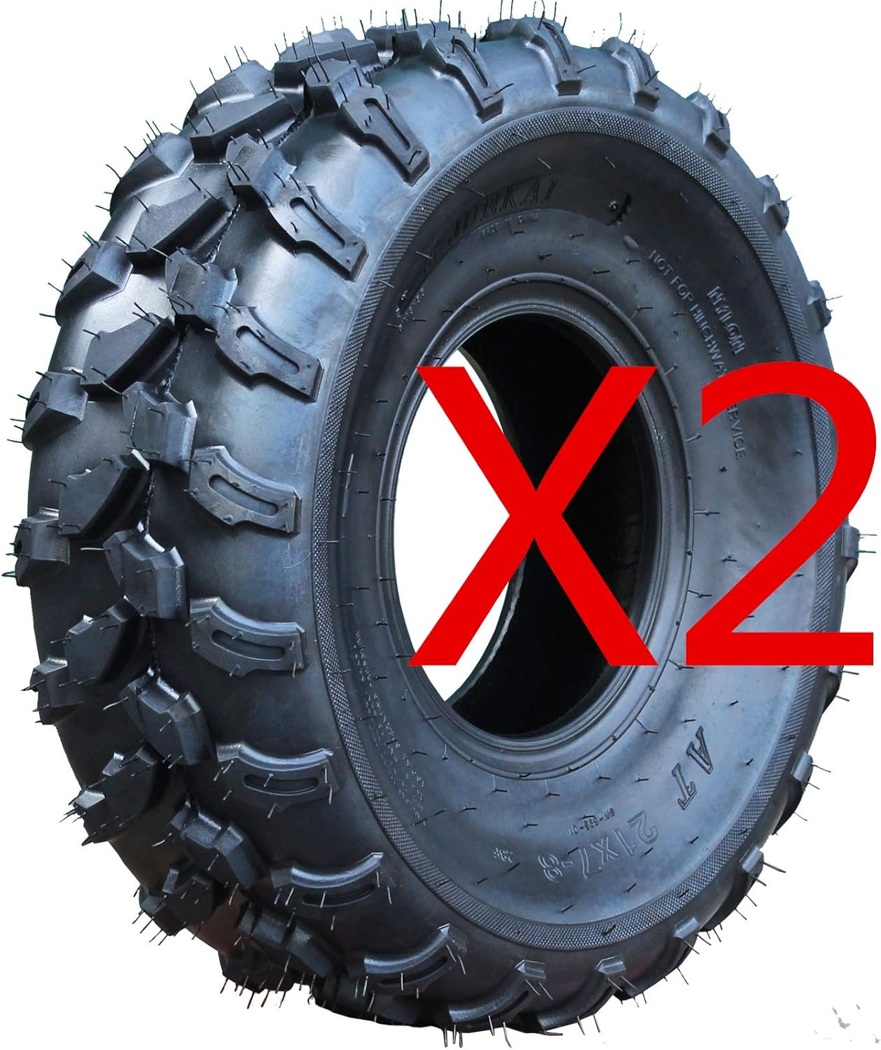 2PCS ATV Tires 21x78 Quad UTV Go Kart Tires ATV Tire 4PR