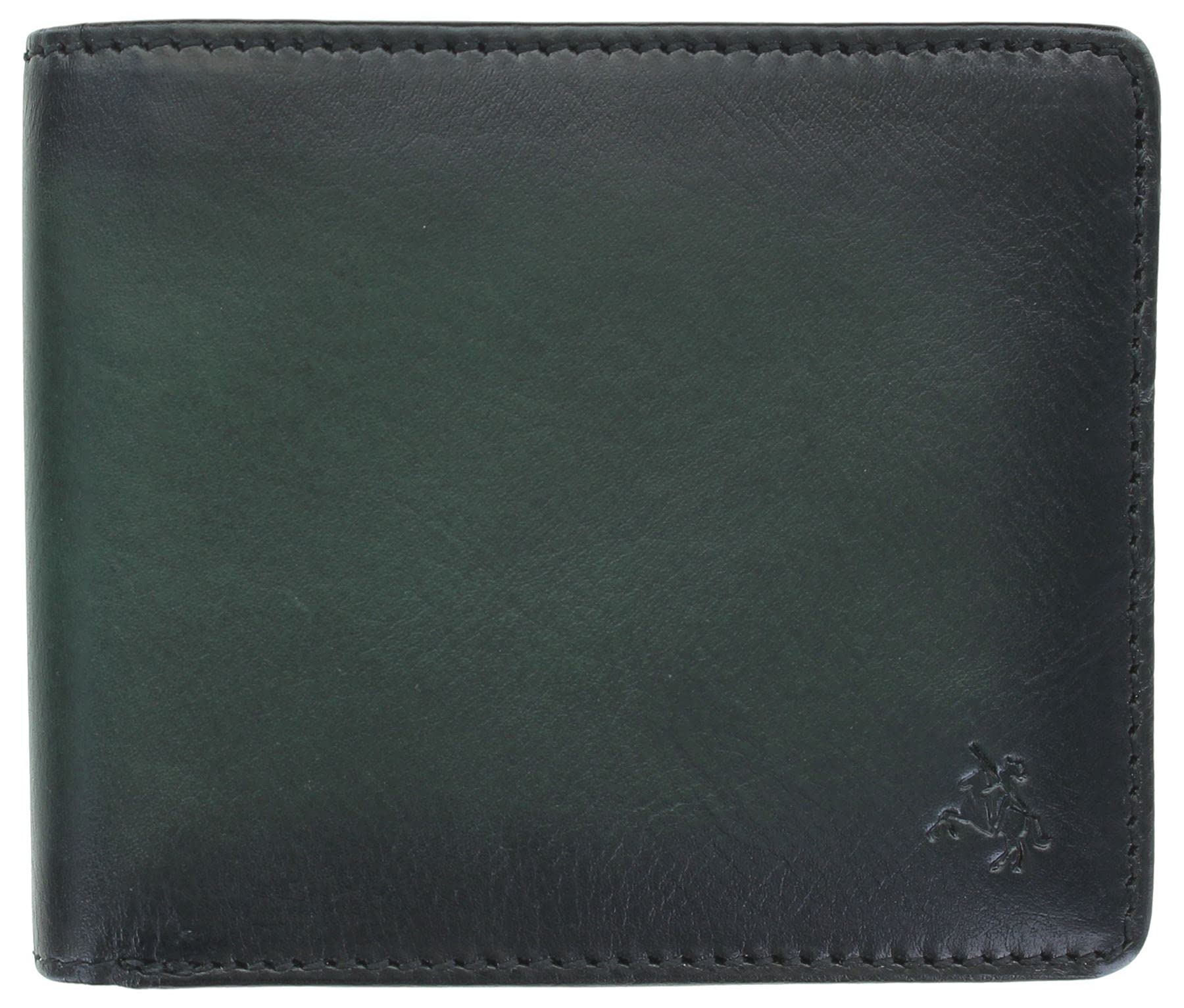 VISCONTI Atelier Collection Milo Leather Wallet RFID AT58 Burnished Green
