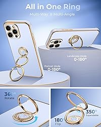 XYZ for iPhone 16 Pro Case with Stand, Phone Case