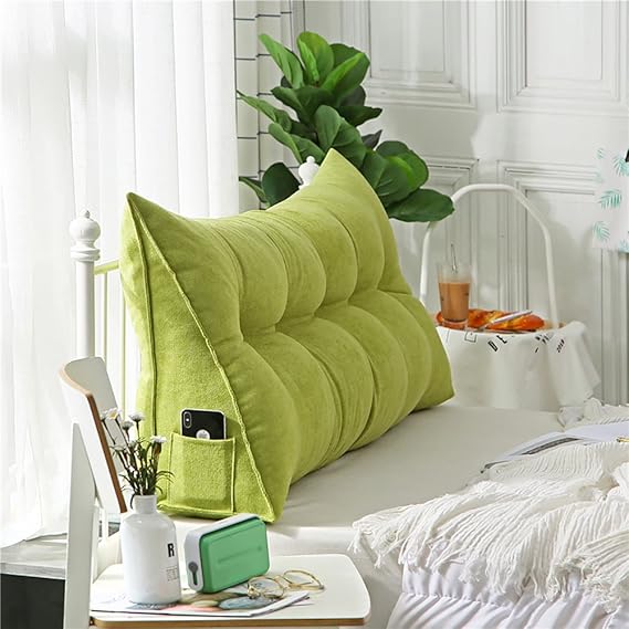 Vercart Triangular Wedge Cushion For Sofa Bed Headboard Backrest