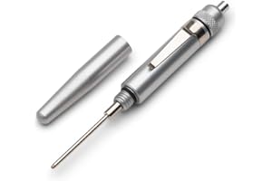 Kings County Tools Pinpoint Precision Oilers Set of 3 | Solid Steel Internal Needles | Turned Alumnium Case