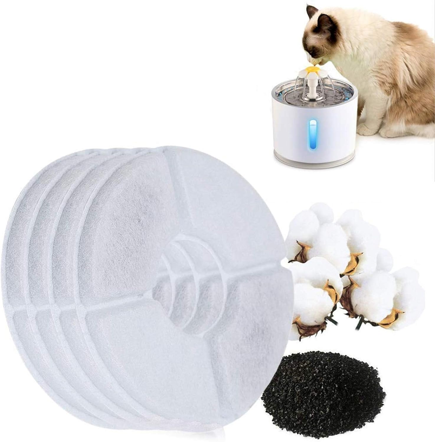 amazon cat fountain filters