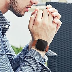 Vancle Silicone Bands Compatible with fitbit versa