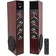 RockvilIe TM150C Bluetooth Home Theater Tower Speaker System (2) 10" Subwoofers!