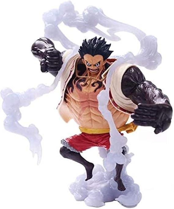 Amazon Co Jp ワンピースモンキーd ルフィアニメアクションフィギュアイラストcm Pvcクラシック人形モデル像best Cellible Toy Doll Antonio Deron ホーム キッチン