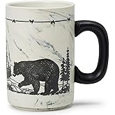 Cape Shore 18oz Heavy Stoneware Sema Pottery Mug, Bear