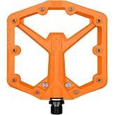Crankbrothers Stamp Flat MTB Pedals - Size-Specific, Lightweight, Versatile, Durable Bike Pedals