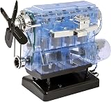 Machine Works Build Your Own 4-Cylinder Engine Kit with AR Sounds 100+ Parts view 5