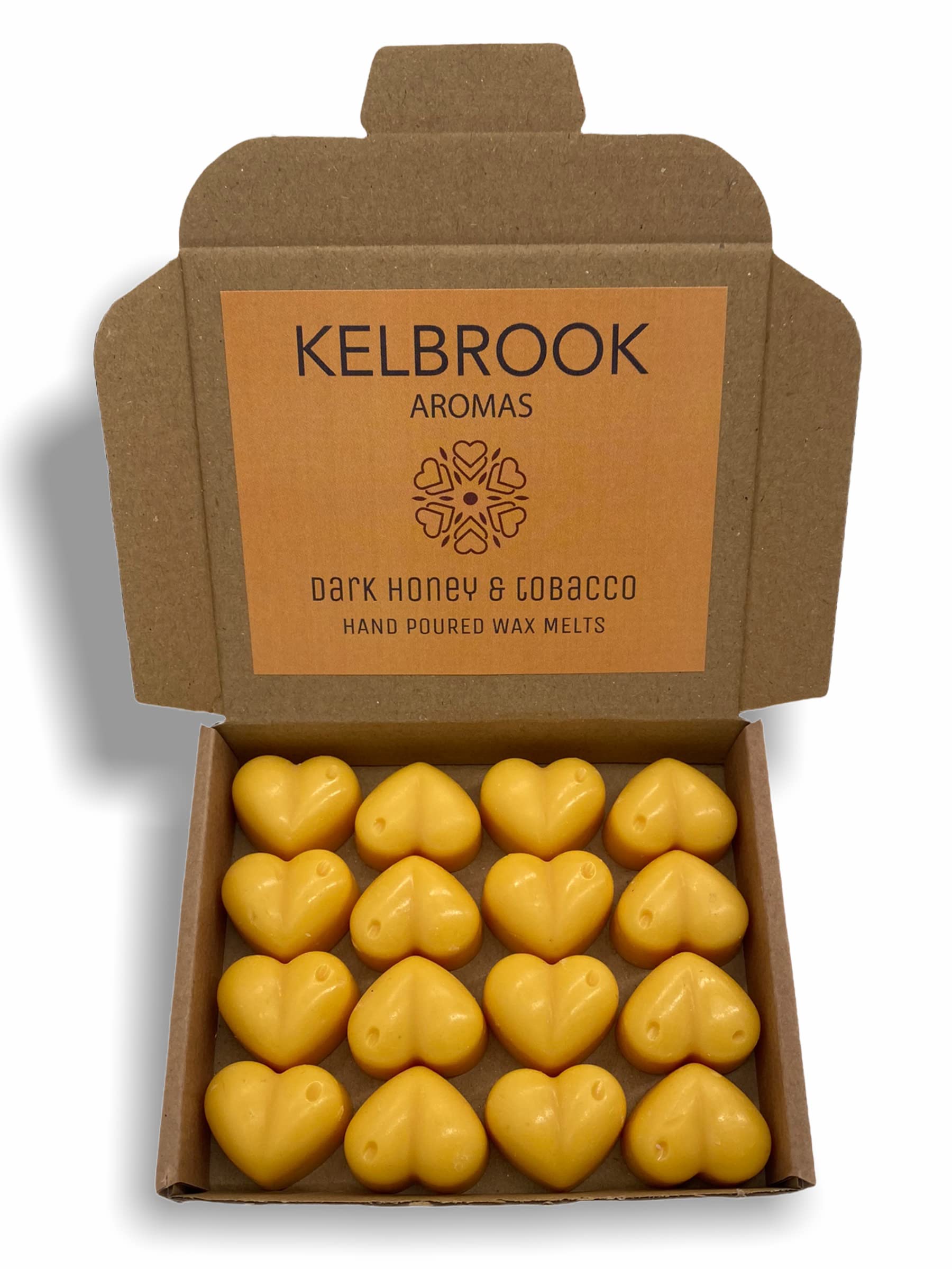 Wax Melts - Dark Honey | 16 Pack | Strong Scented | Made in the UK | Plastic Free | Vegan — image 1
