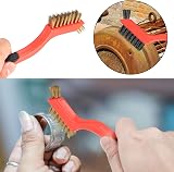 Tomoyuki 6pc Wire Brush Set Stainless Steel Brass Nylon Drill Angle Grinder view 5