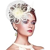 Stegosaurus Fascinators for Women, Tea Party Hats for Women Women's Fascinator HeadbandHair Clip for Wedding Cocktail