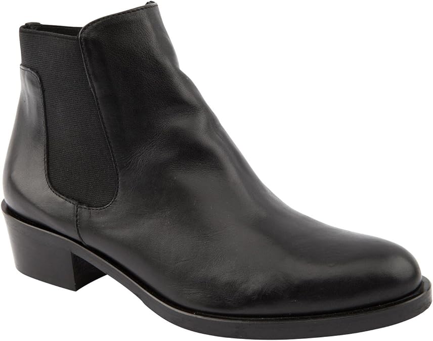 Jones Bootmaker Ladies Lailah Black Ankle Boots Size 8 Amazon.co.uk