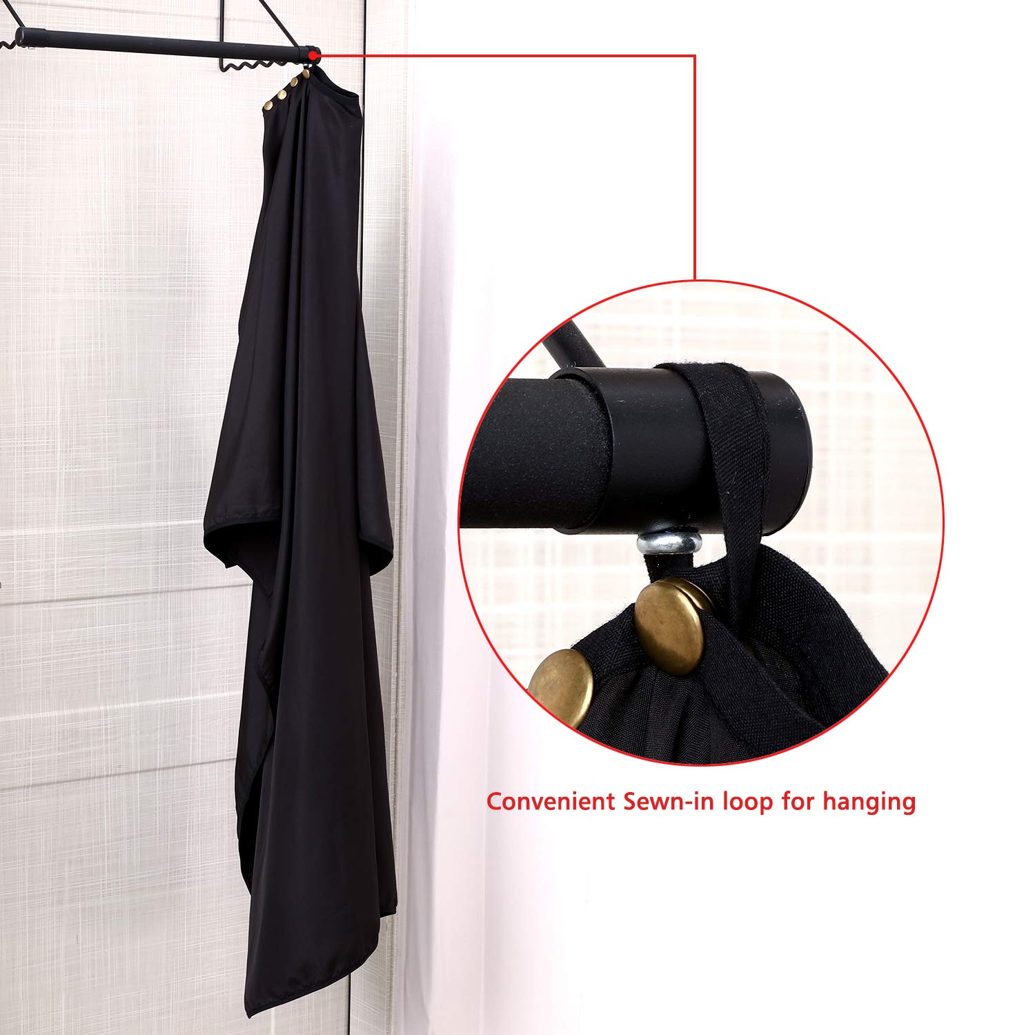Oak Leaf Hair Salon Capes, Water-resistant & Antistatic Salon Haircut Capes with Snap Closure for Hair Cutting & Styling, 57x67 Inches, Pack of 2 : Beauty