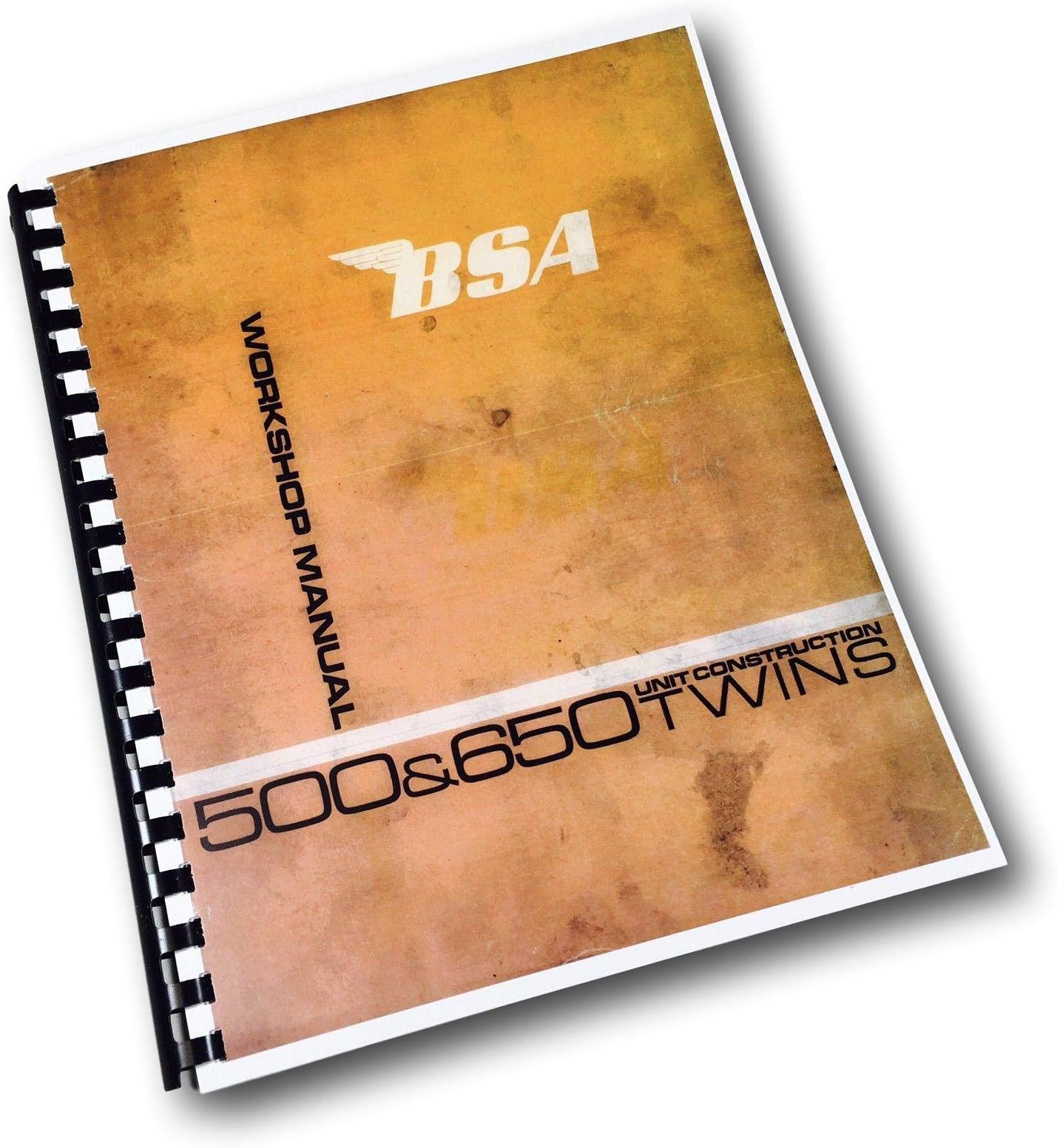 BSA A65 Lightning A65 Wasp Service Repair Workshop Manual Construction Twins
