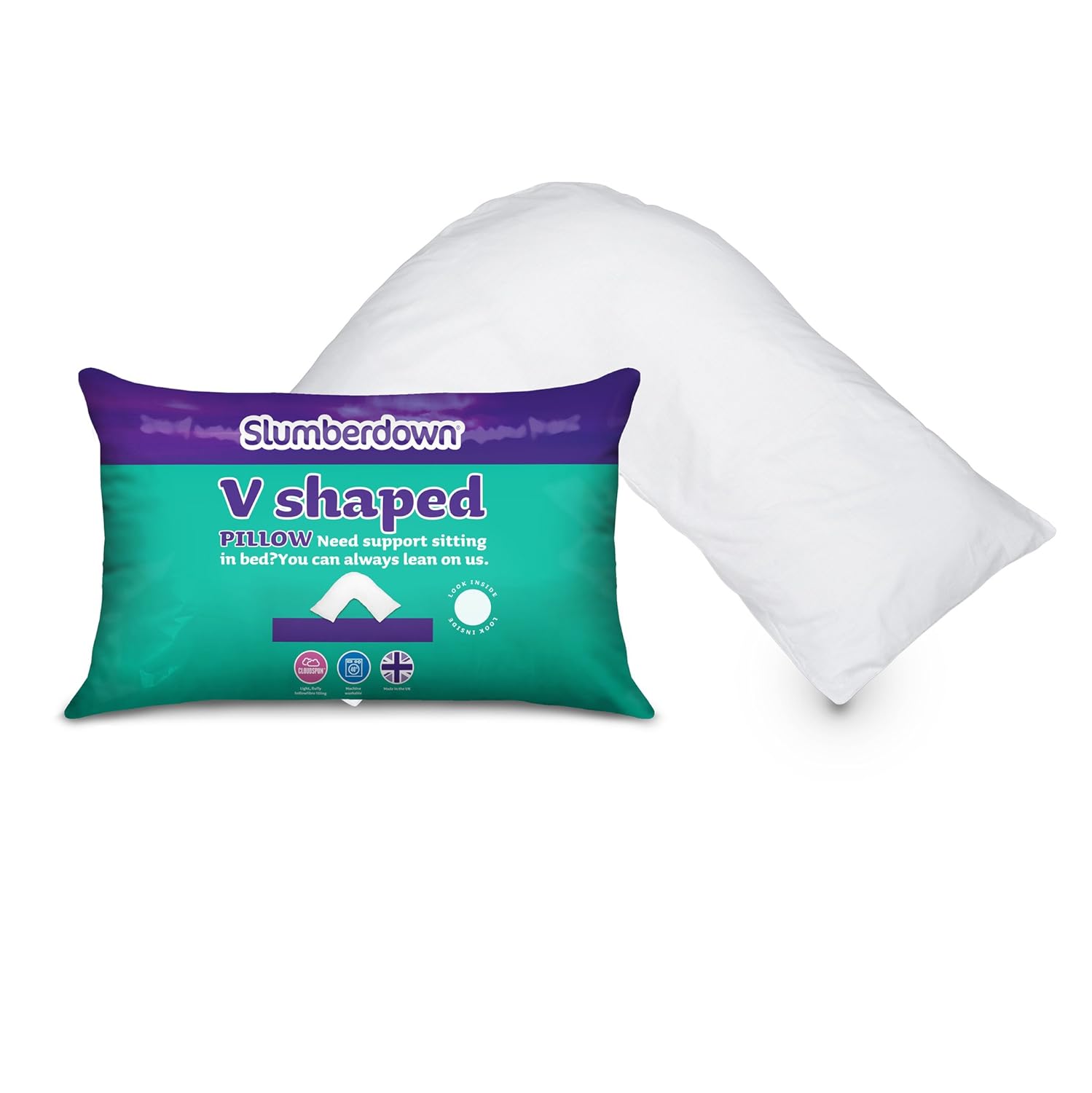 Slumberdown V Shape Pillow eBay
