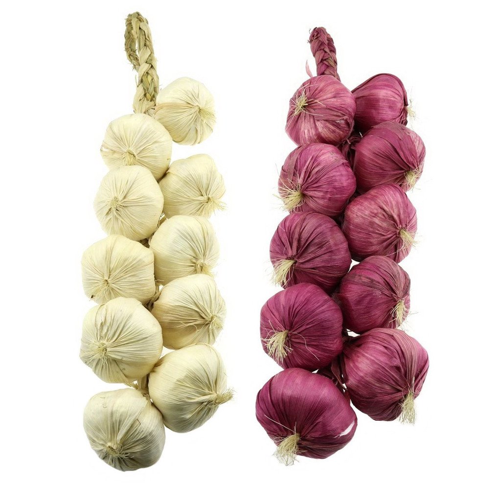 Gresorth 2pcs Artificial Onion String Fake Vegetable Home Party Christmas Harvest Decoration