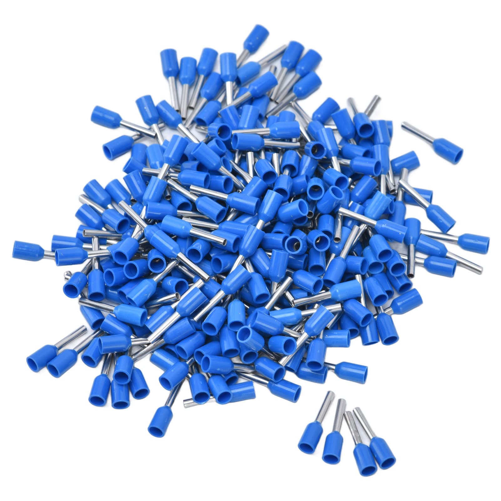 Bootlace Ferrules, Ferrules, 1000Pcs Insulated Ferrule for 0.75mm² Cable Cord End Connectors Wire Ferrules Ferrule Crimps for Electrical Projects E7508