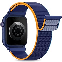 Nylon Loop Sport Band Compatible with Apple Watch