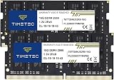 Timetec 32GB (2x16GB) DDR4 2666MHz SODIMM 260-Pin Laptop RAM