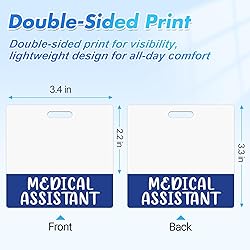 Besoar 5 Pack Medical Assistant Badge Buddy Card