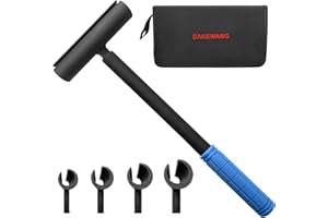 dakewang 4-in-1 Door Hinge Adjusting Tool, Hinge Gap Adjusting Wrench Set, Wrench,Adjuster, Hinge Doctor Tool(Commercial-Black)
